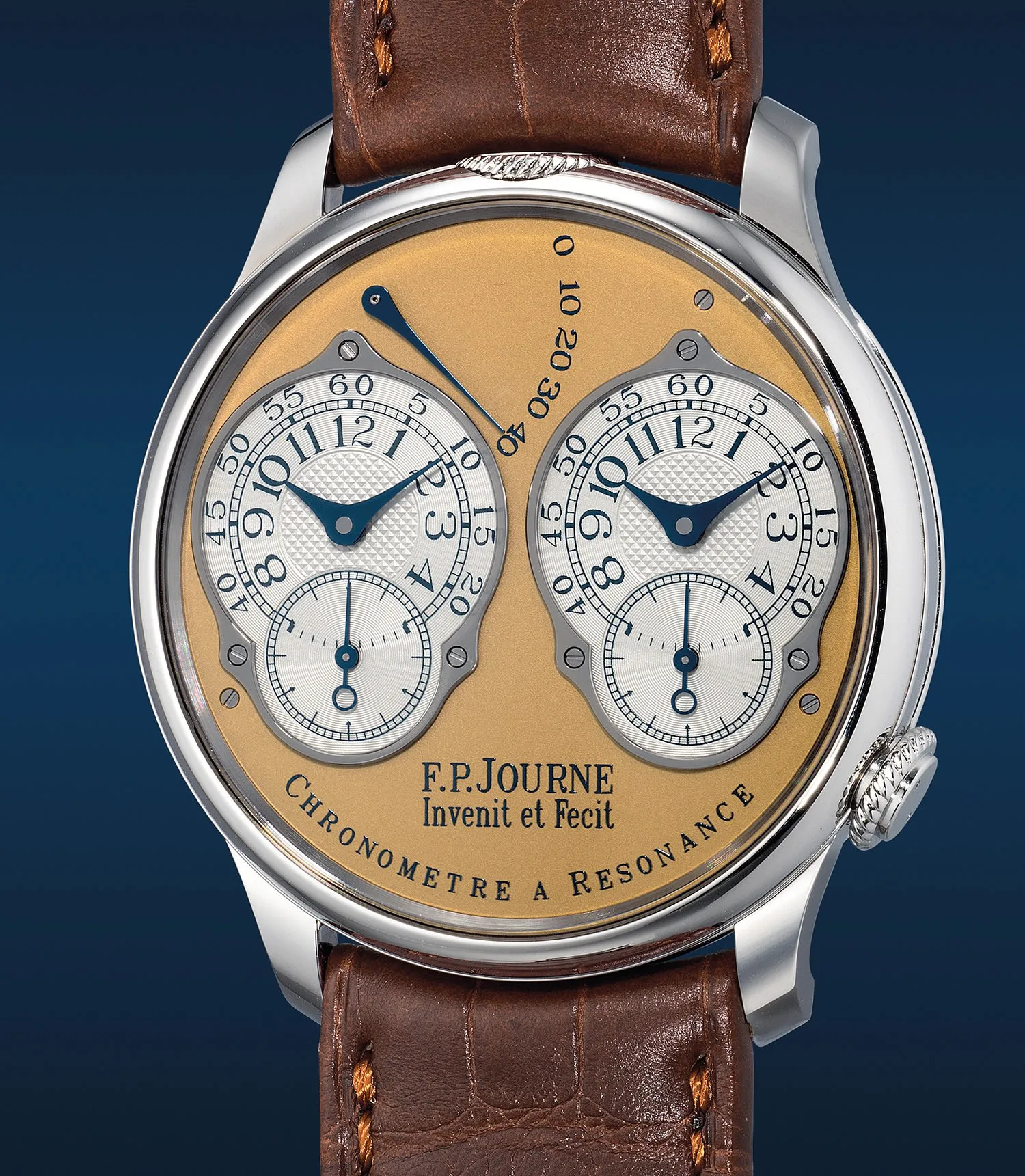 F.P. Journe Chronomètre à Résonance 38mm Stainless steel Gold