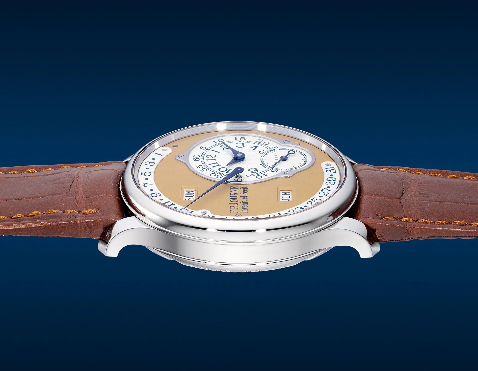 F.P. Journe Octa Calendrier 38mm Stainless steel Guilloché 3