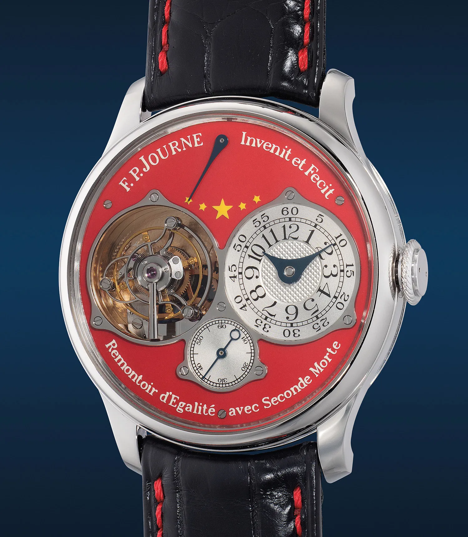 F.P. Journe Tourbillon Souverain 38mm Platinum Red