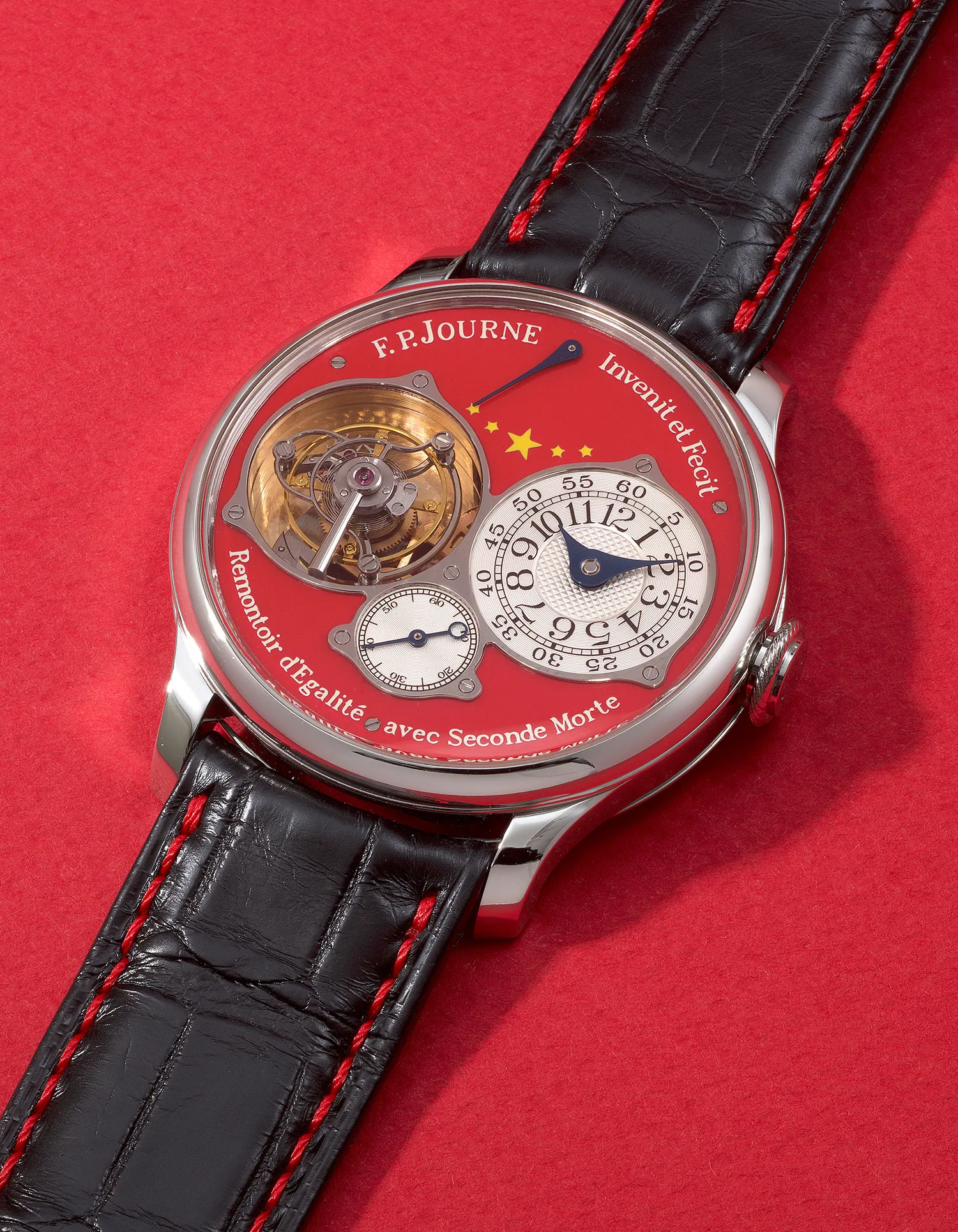 F.P. Journe Tourbillon Souverain 38mm Platinum Red 5