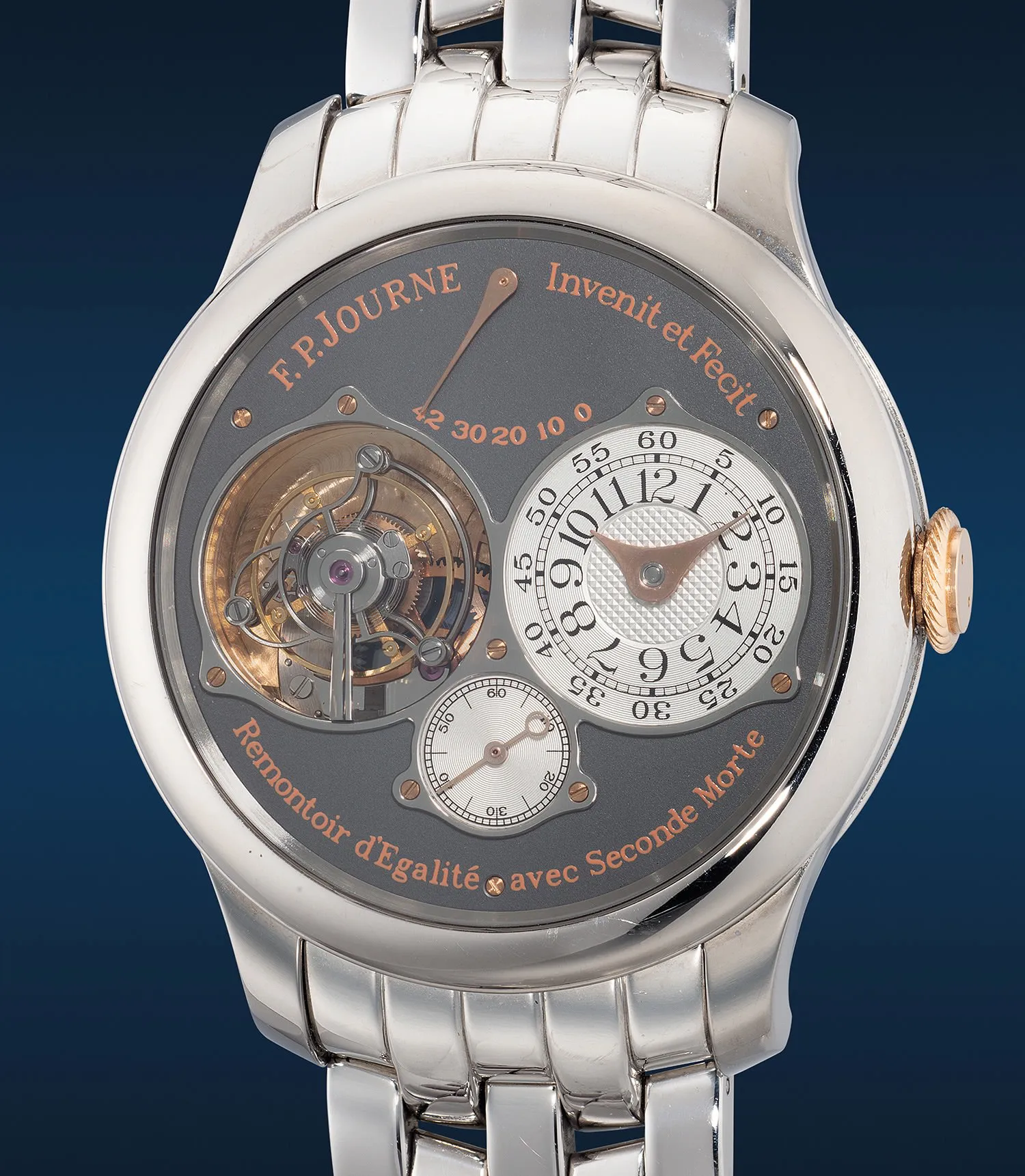 F.P. Journe Tourbillon Souverain 40mm Titanium Gray