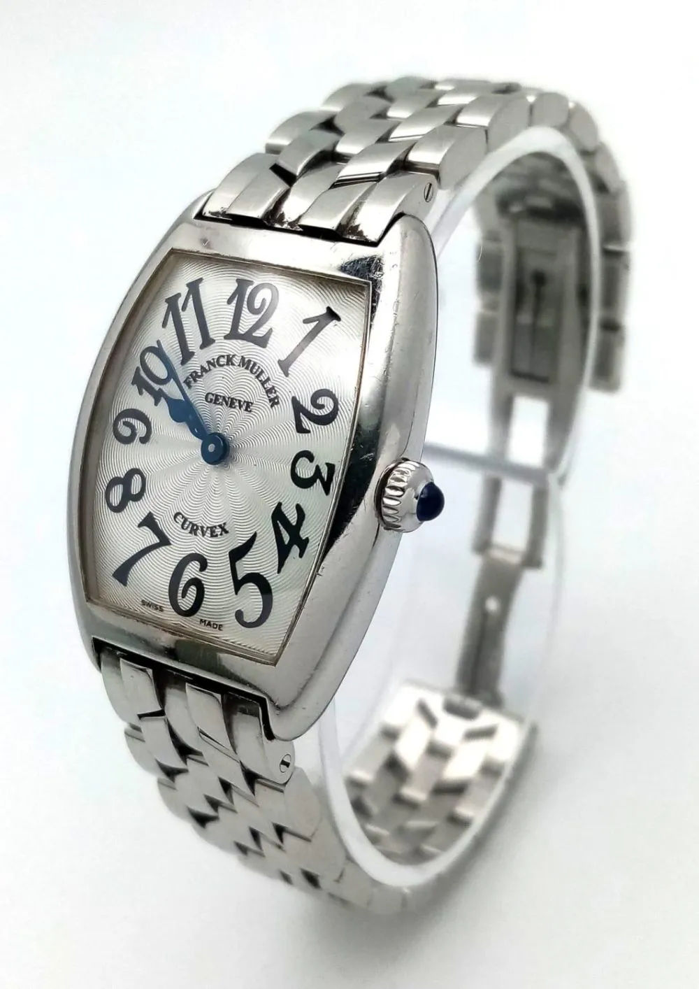 Franck Muller Curvex 26mm Stainless steel White