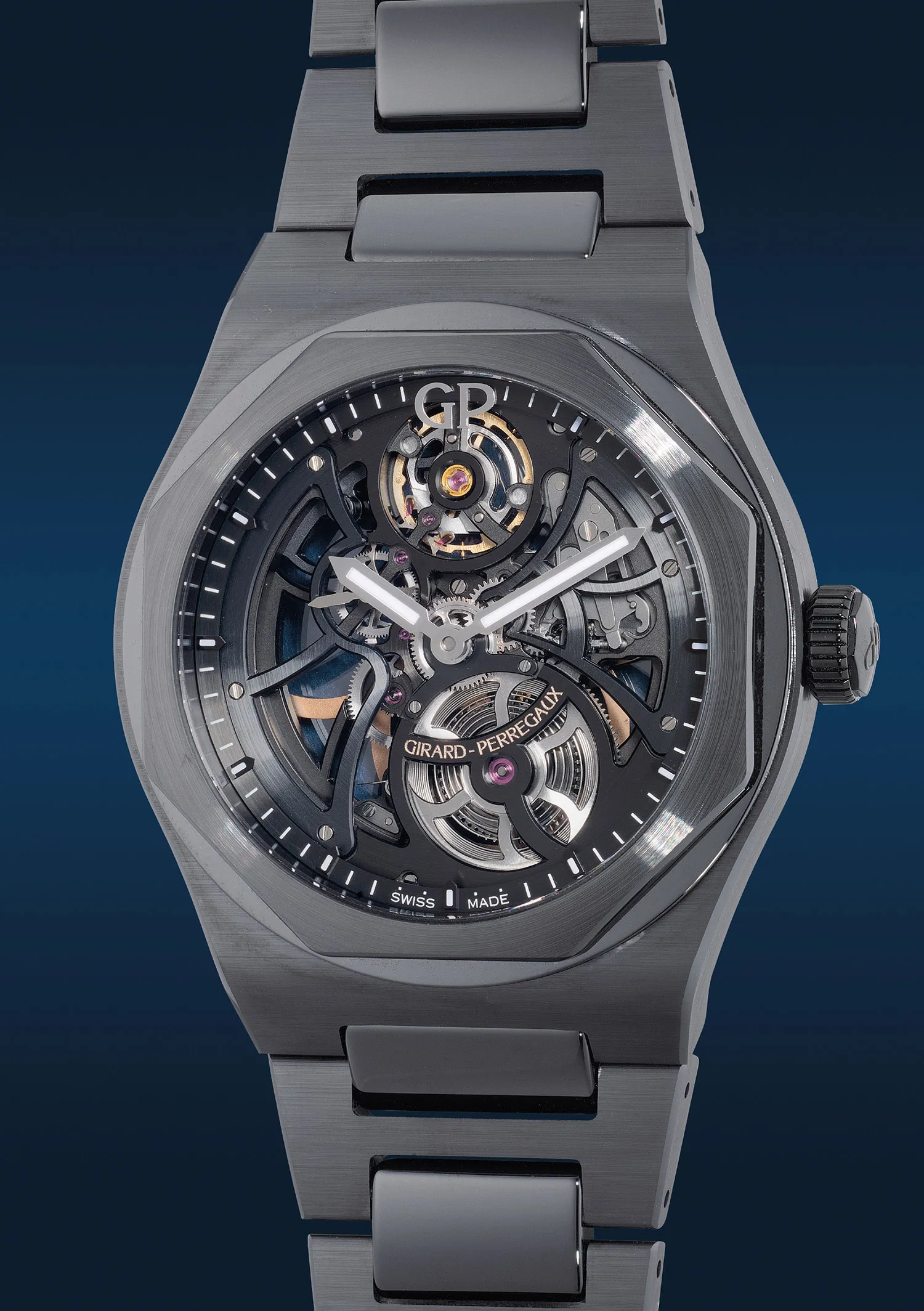 Girard-Perregaux Laureato 81015 42mm Ceramic Skeletonized