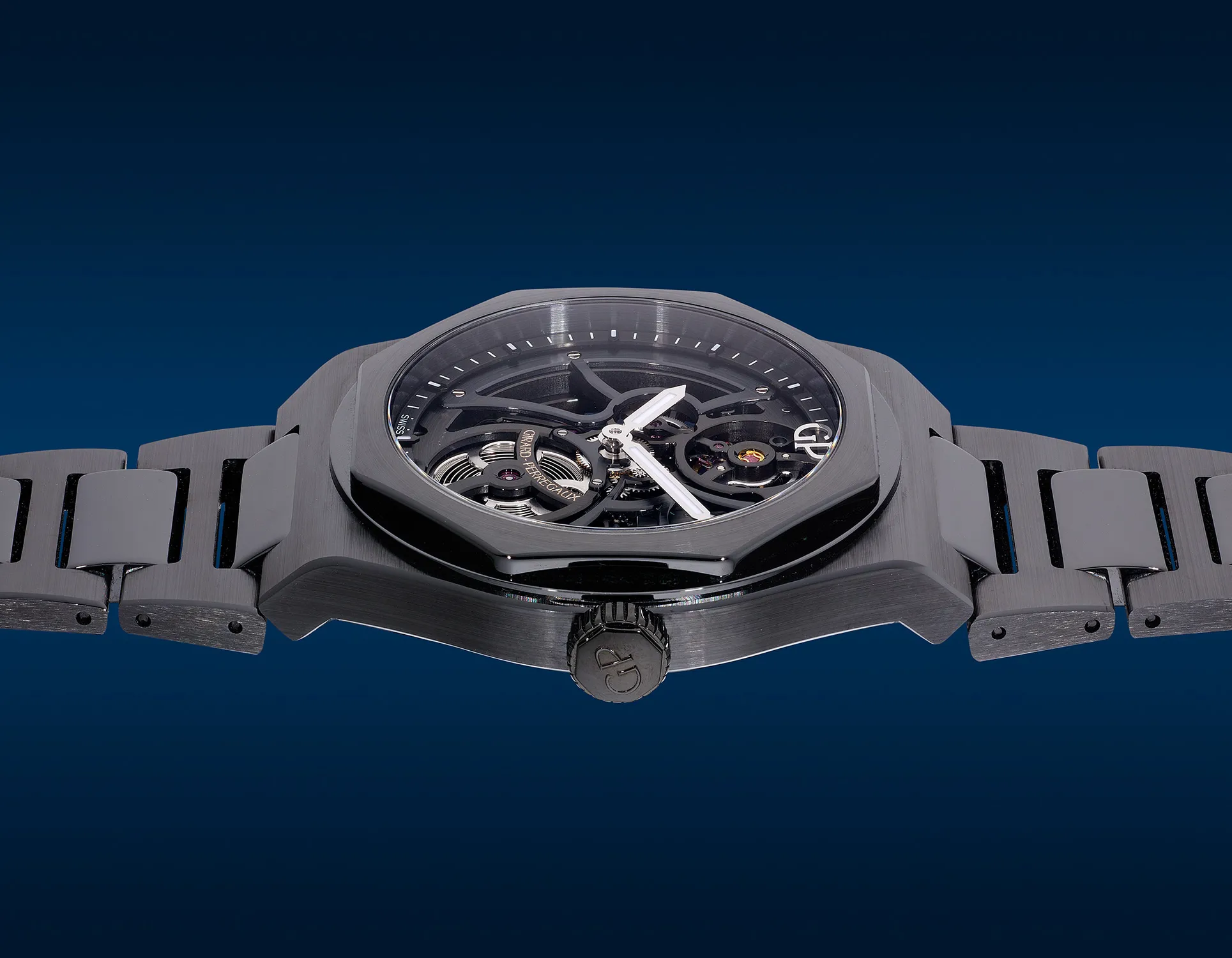 Girard-Perregaux Laureato 81015 42mm Ceramic Skeletonized 3