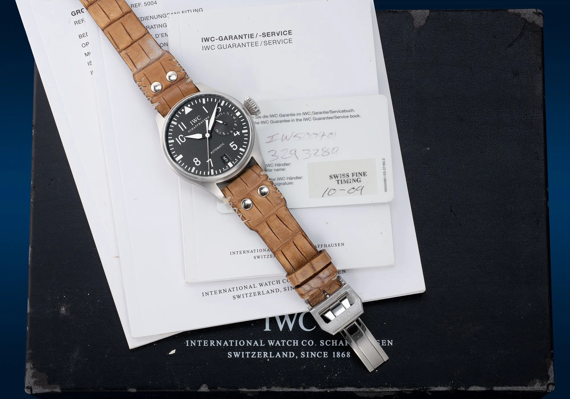 IWC Big Pilot IW500401 46mm Stainless steel Black 1