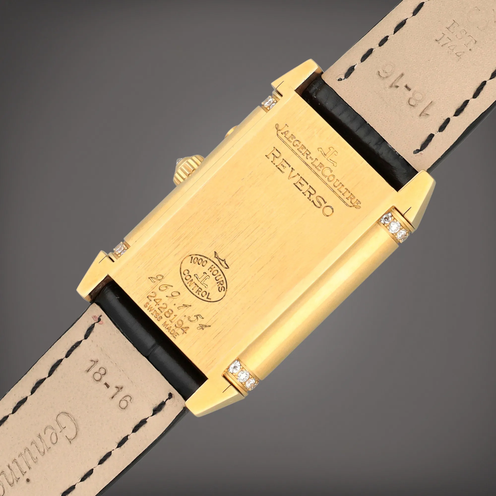 Jaeger-LeCoultre Reverso Duo 269.1.54 25mm Yellow gold Silver 7