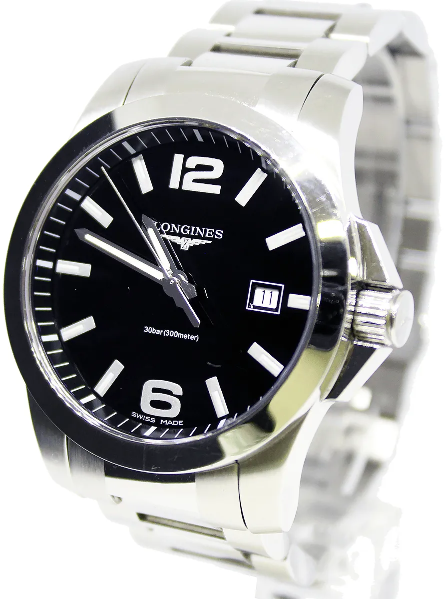 Longines Conquest L3.659.4.58.6 41mm Black 3