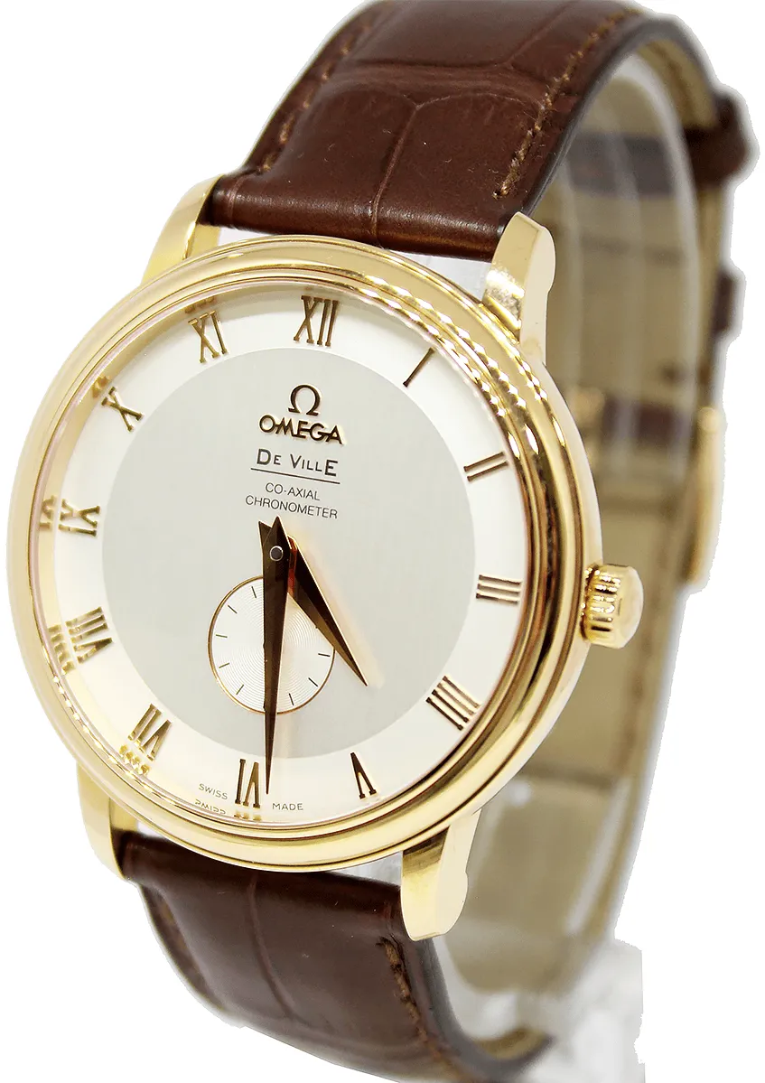 Omega De Ville 4614.30.02 39mm Silver 2