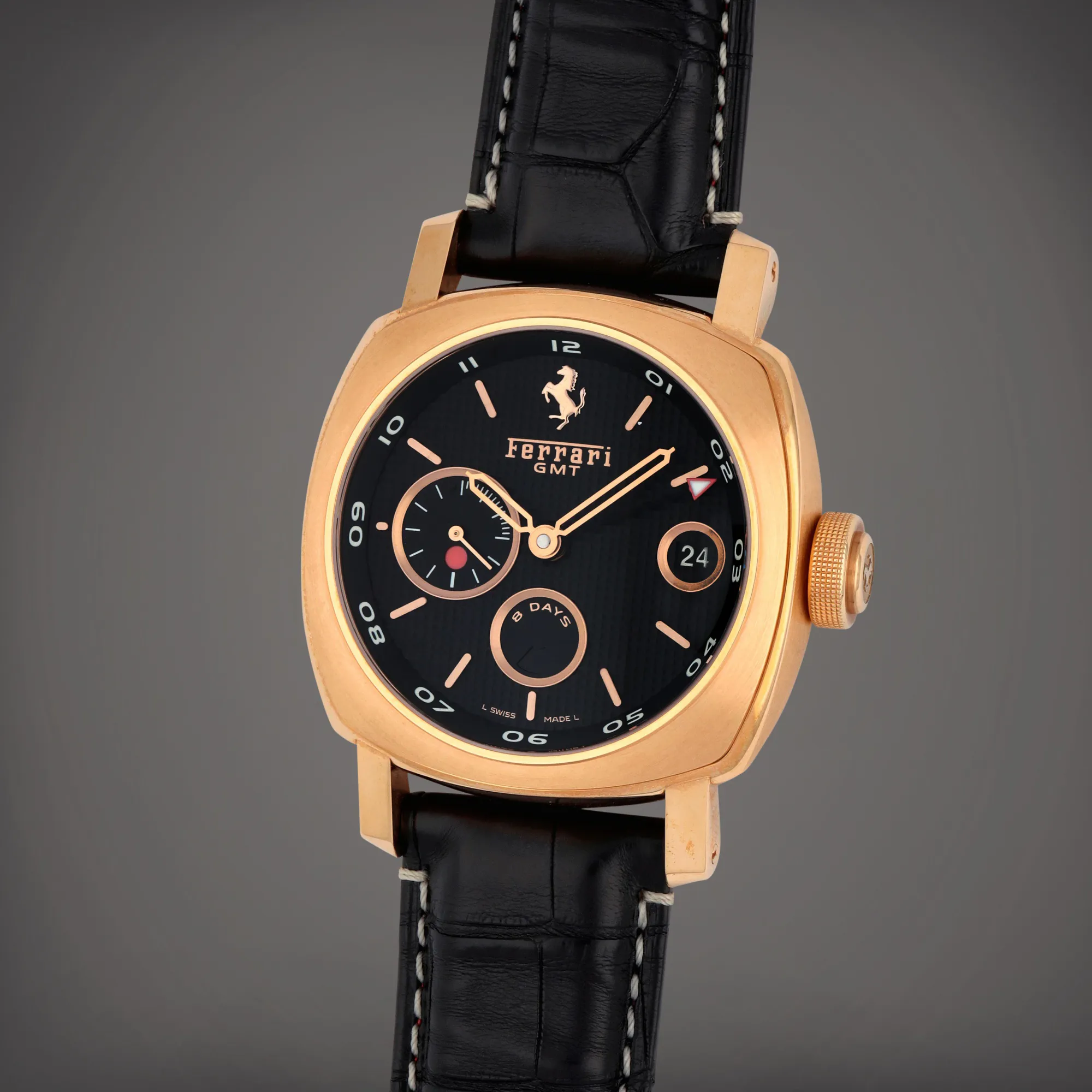 Panerai Ferrari FER00007 46mm Rose gold Black