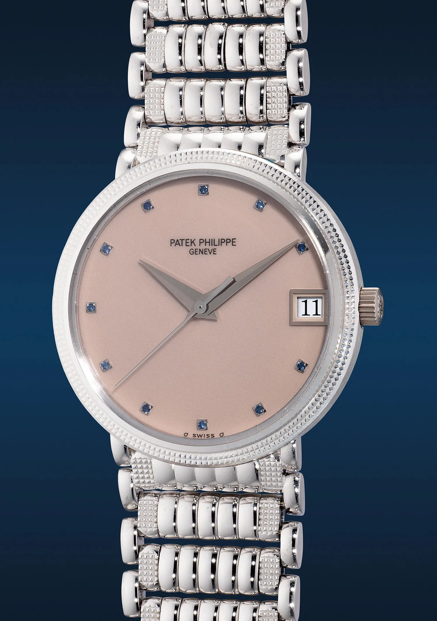 Patek Philippe Calatrava 3802/208 33mm White gold White