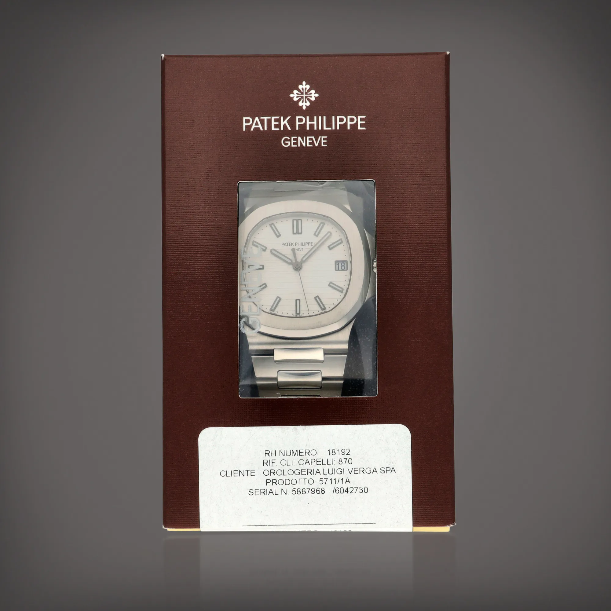 Patek Philippe Nautilus 5711/1A-011 40mm Stainless steel White