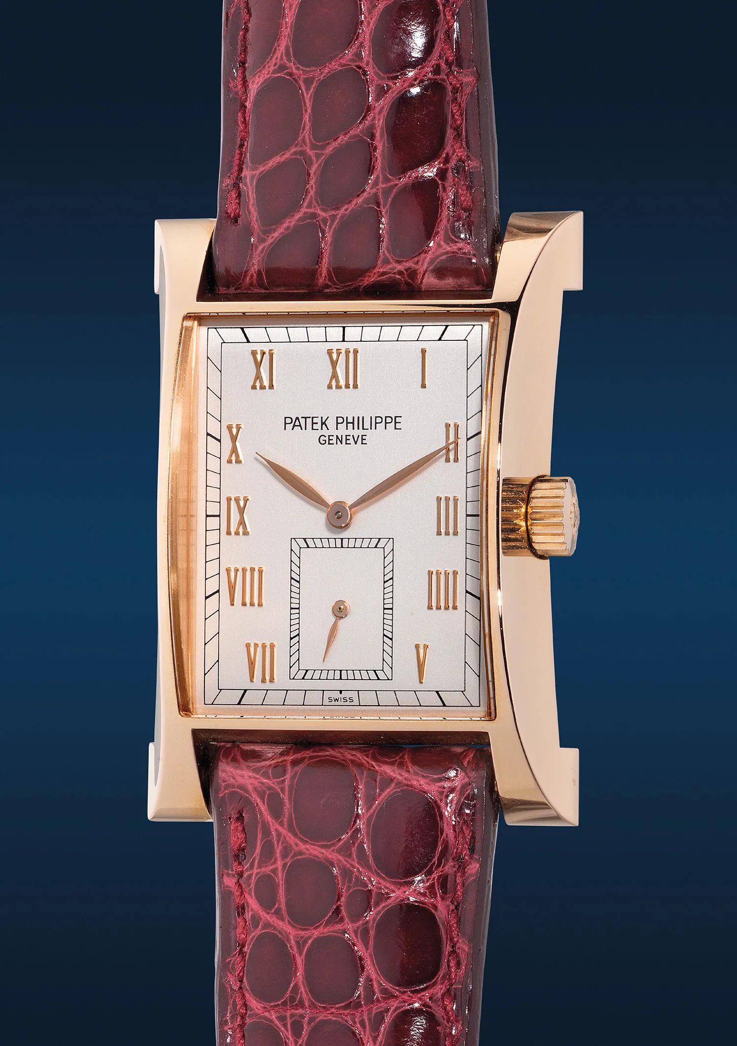 Patek Philippe Pagoda 5500 40.5mm Rose gold Silver