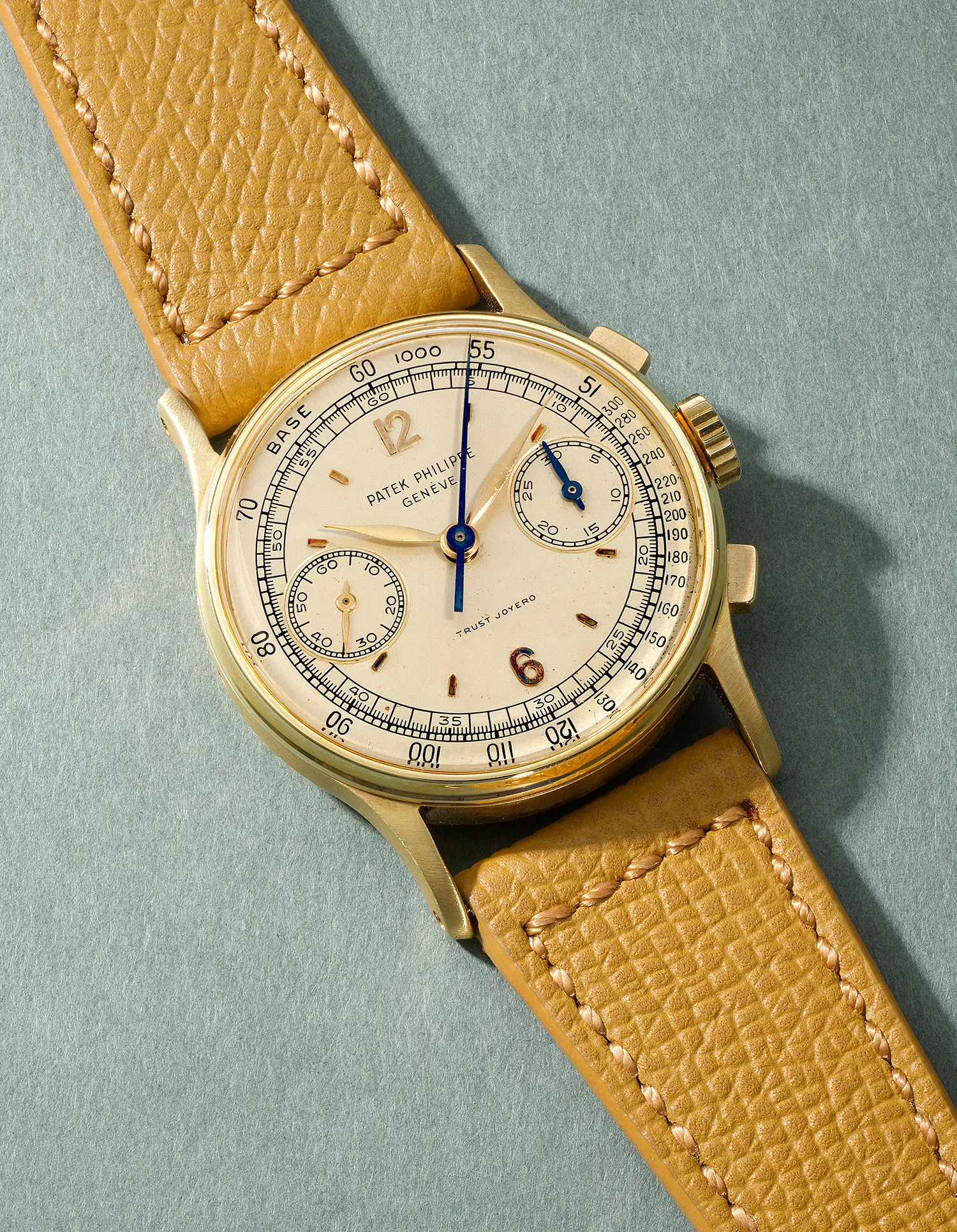 Patek Philippe Chronograph 130 33mm Yellow gold White 5