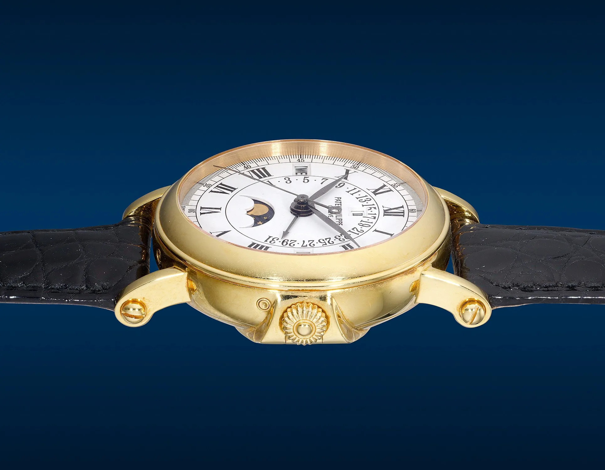 Patek Philippe Perpetual Calendar 5059J 36mm Yellow gold White 3