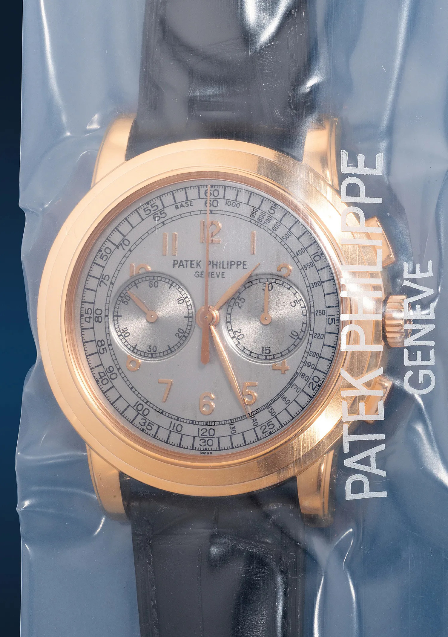 Patek Philippe Chronograph 5070R-001 42mm Rose gold Silver