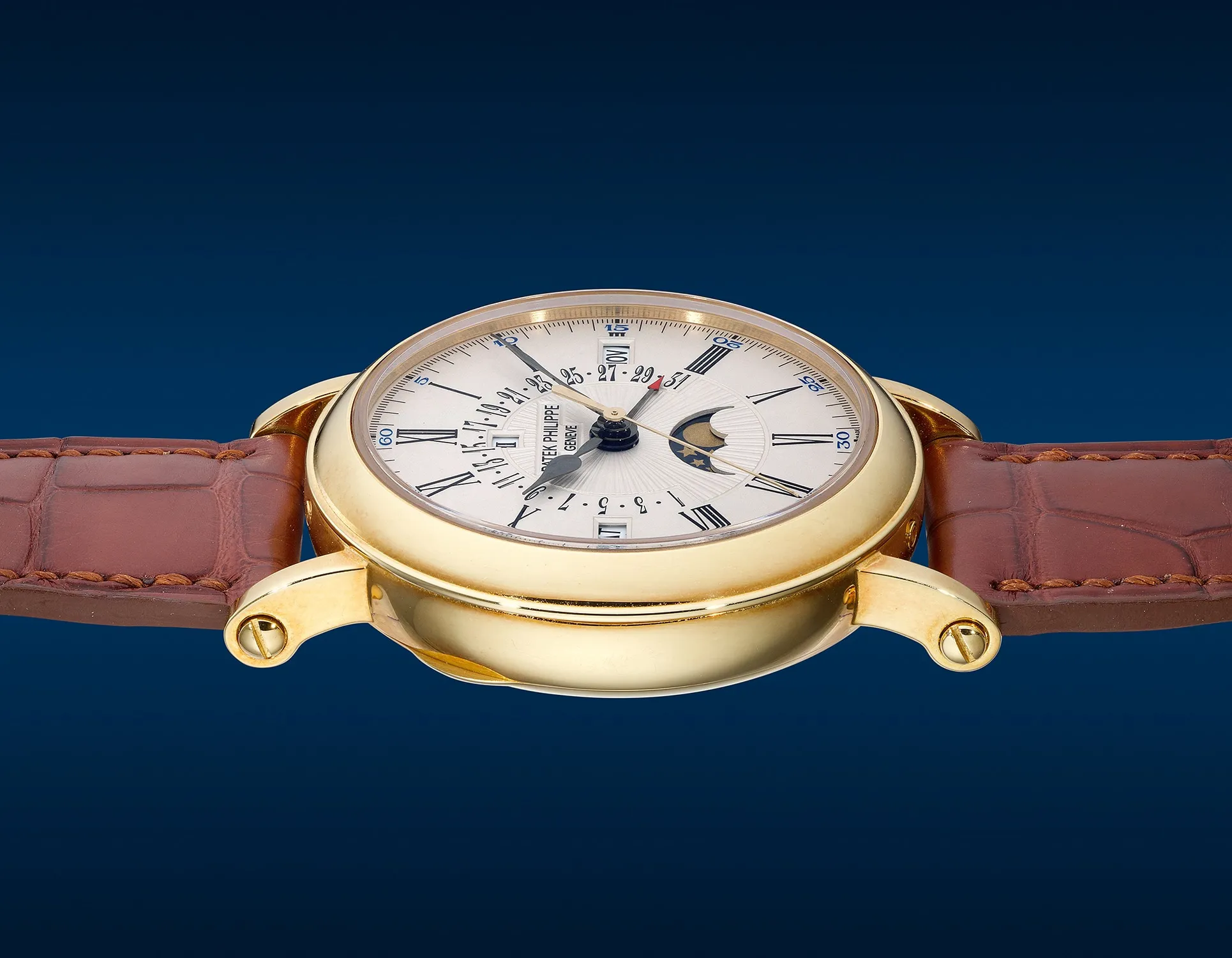 Patek Philippe Perpetual Calendar 5159J-001 38mm Yellow gold Silver 5