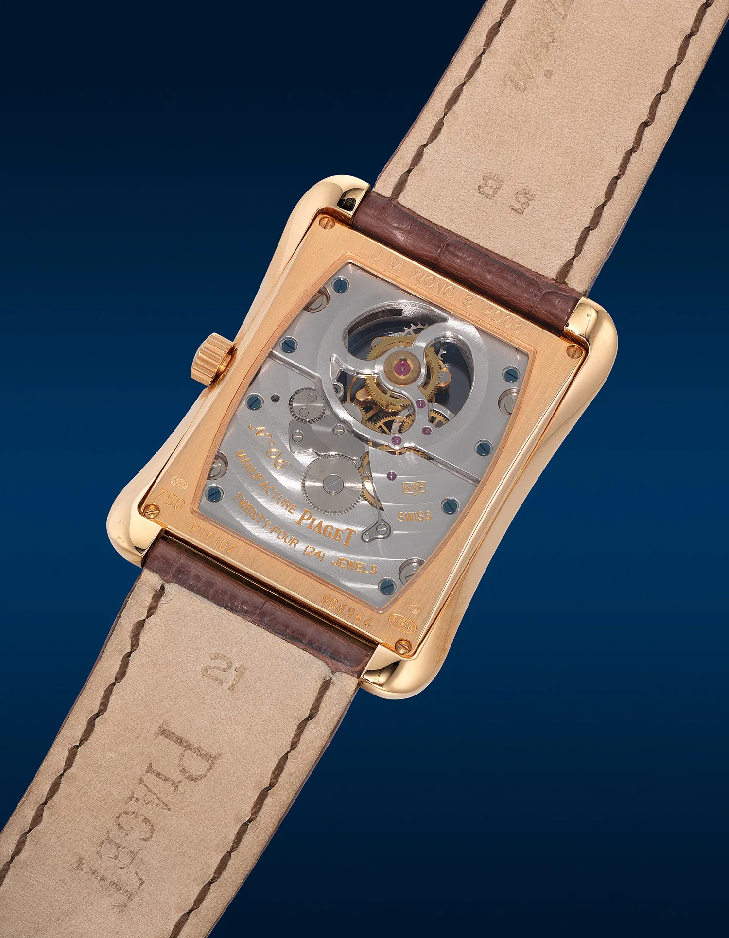 Piaget Emperador G0A28073 40mm Rose gold Silver 2