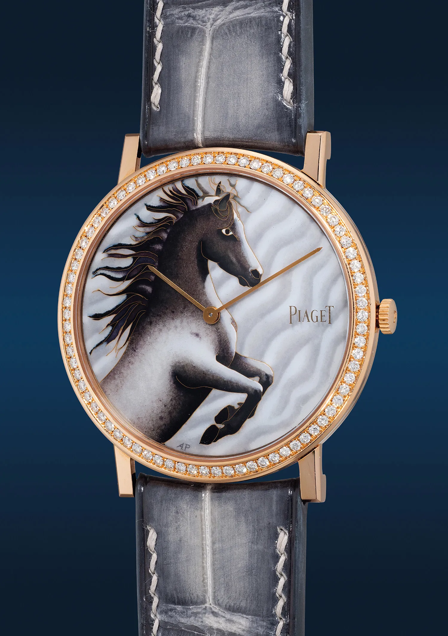 Piaget Altiplano G0A38571 38mm Rose gold Enamel