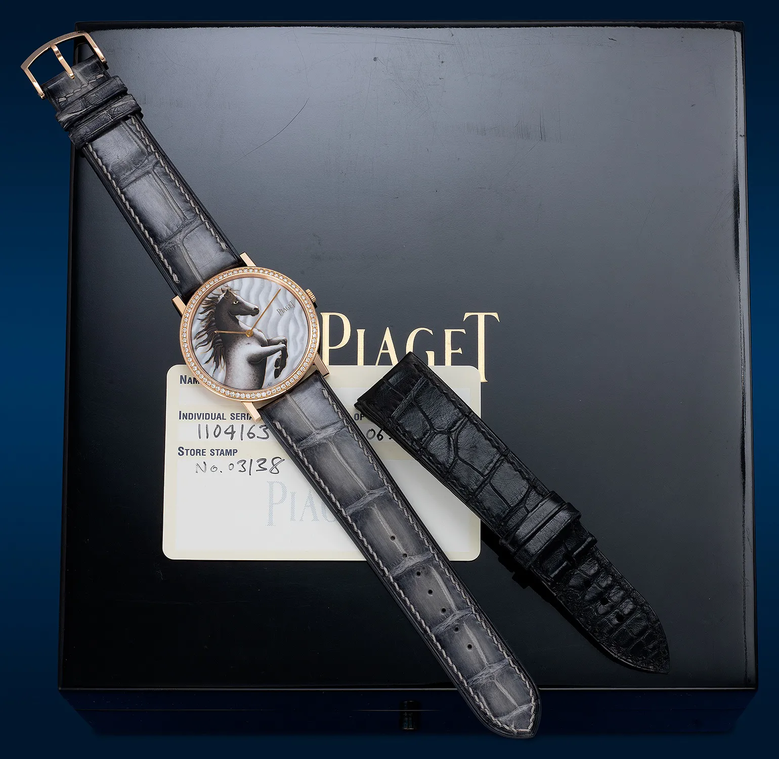 Piaget Altiplano G0A38571 38mm Rose gold Enamel 1