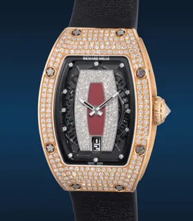 Richard Mille RM 007 RM 007 Rose gold Semi-skeletonized