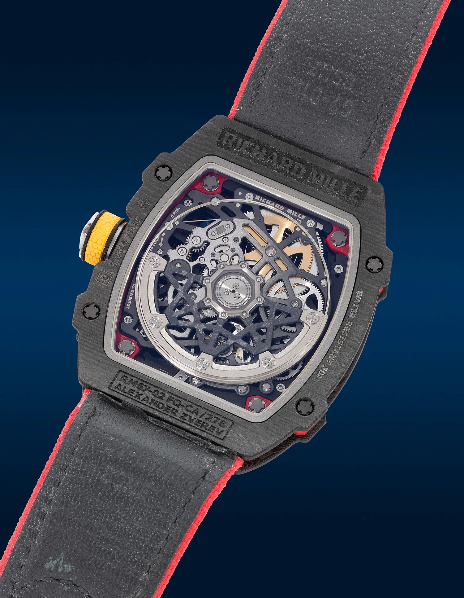 Richard Mille RM 067 RM67-02 FQ-CA TPT 37mm Carbon fiber Skeletonized 2