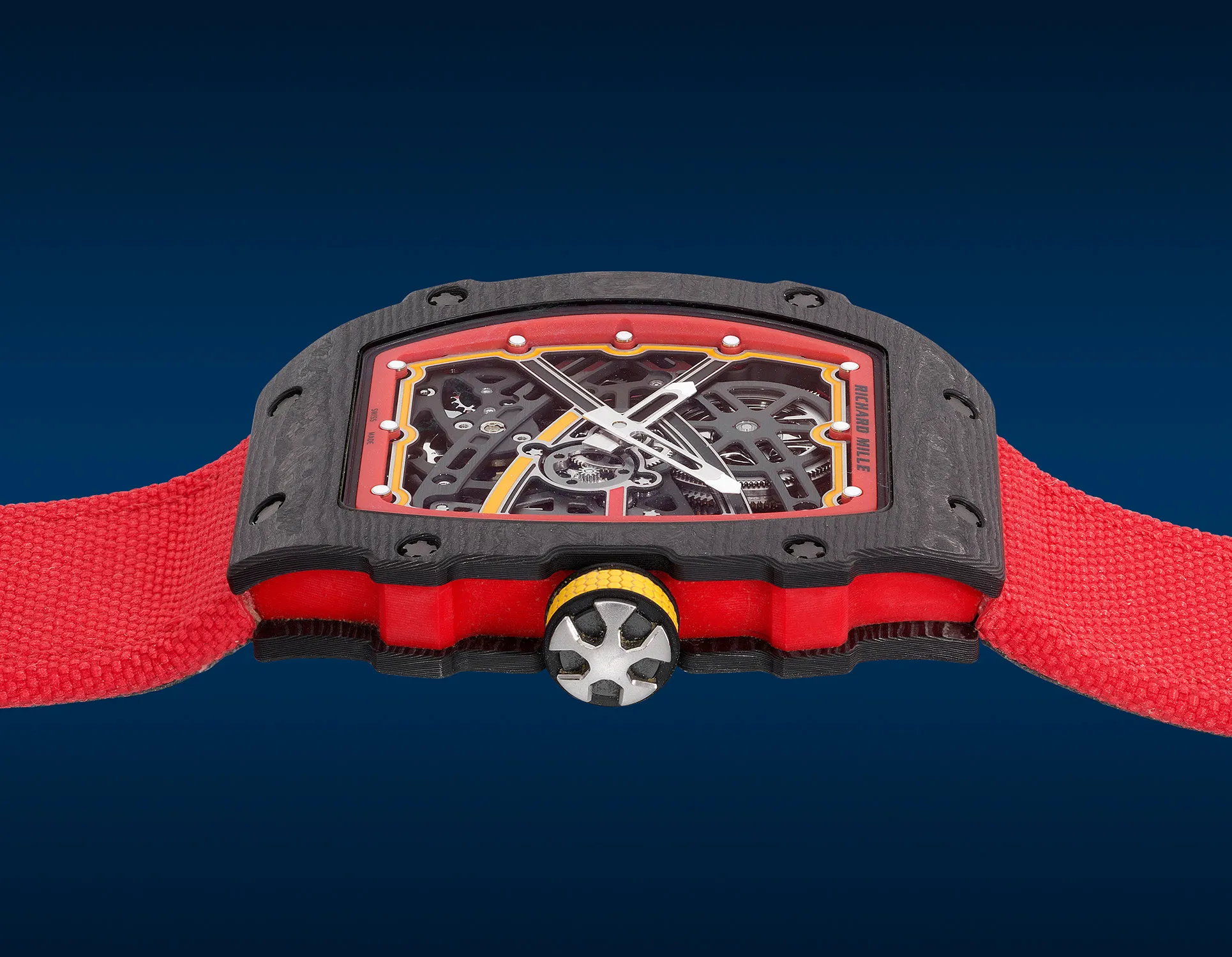 Richard Mille RM 067 RM67-02 FQ-CA TPT 37mm Carbon fiber Skeletonized 4