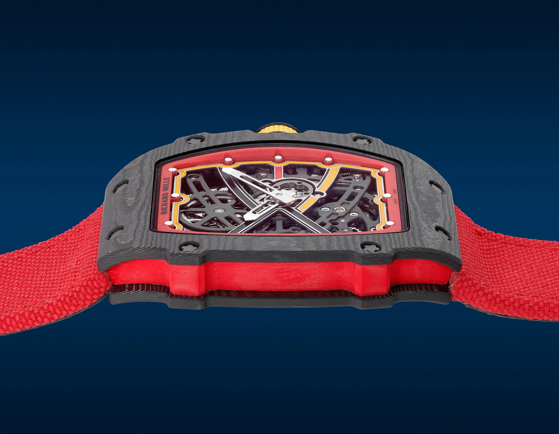 Richard Mille RM 067 RM67-02 FQ-CA TPT 37mm Carbon fiber Skeletonized 5