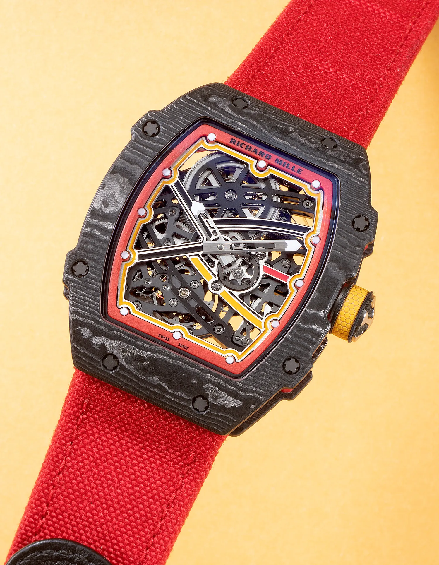 Richard Mille RM 067 RM67-02 FQ-CA TPT 37mm Carbon fiber Skeletonized 1