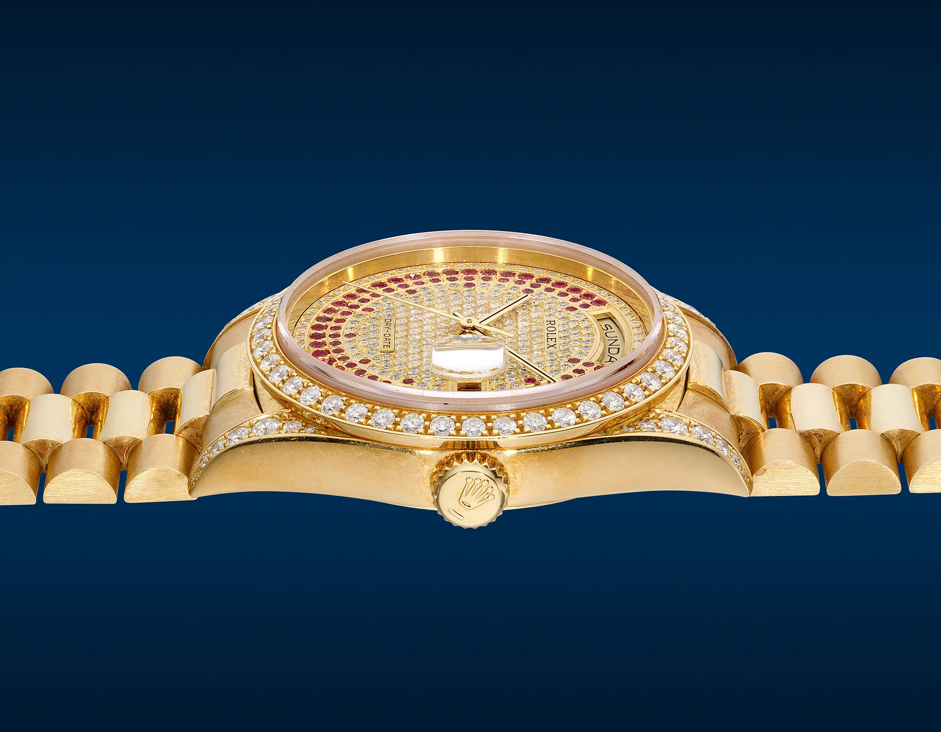 Rolex Day-Date 36 18388 36mm Yellow gold Ruby 1