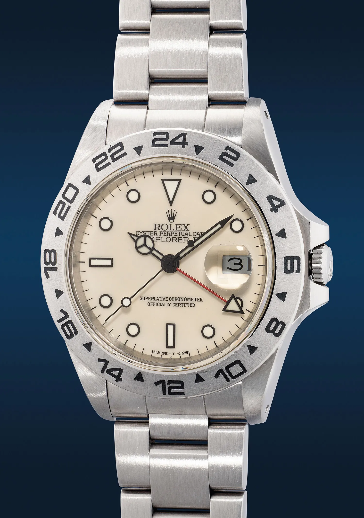 Rolex Explorer II 16550 40mm Stainless steel White