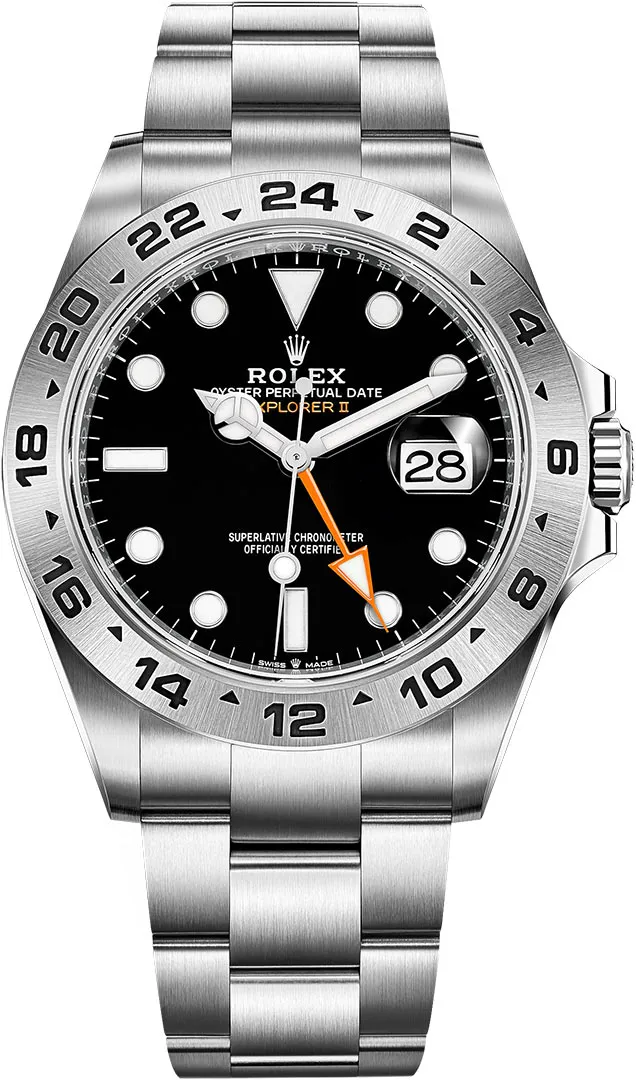 Rolex Explorer II 226570 40mm Stainless steel Black