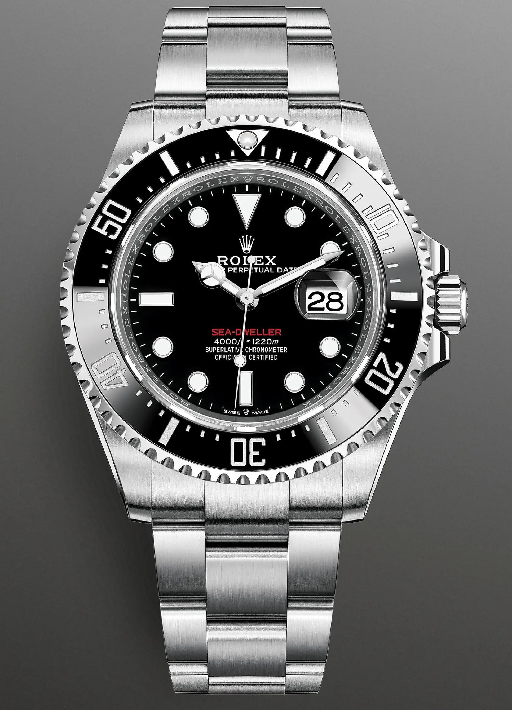 Rolex Sea-Dweller 126600 43mm Stainless steel Black