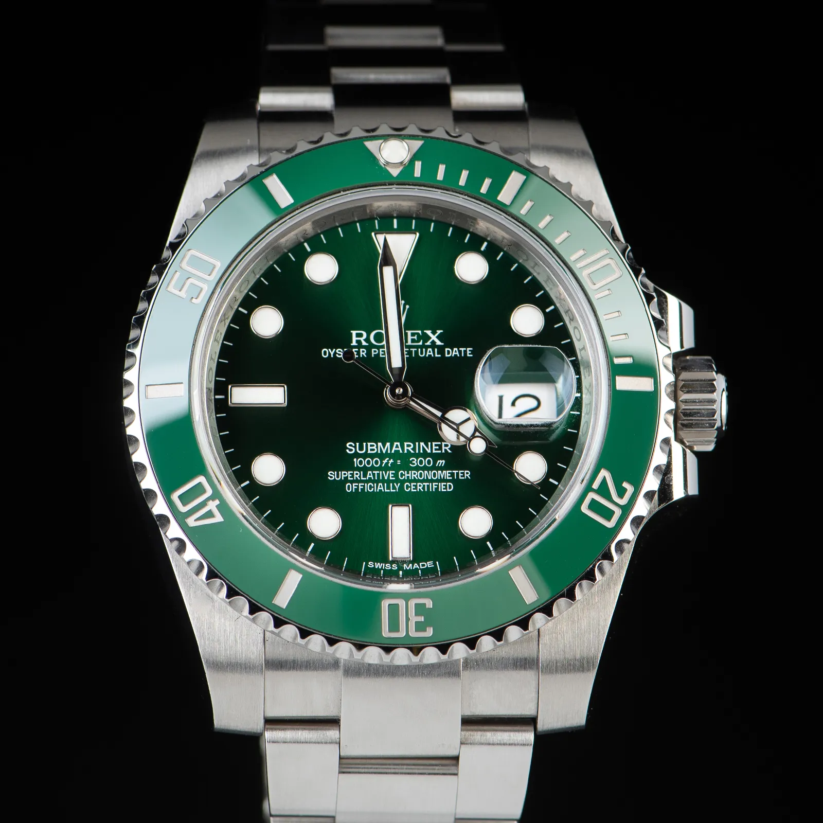 Rolex Submariner 116610LV 40mm Stainless steel Green 4