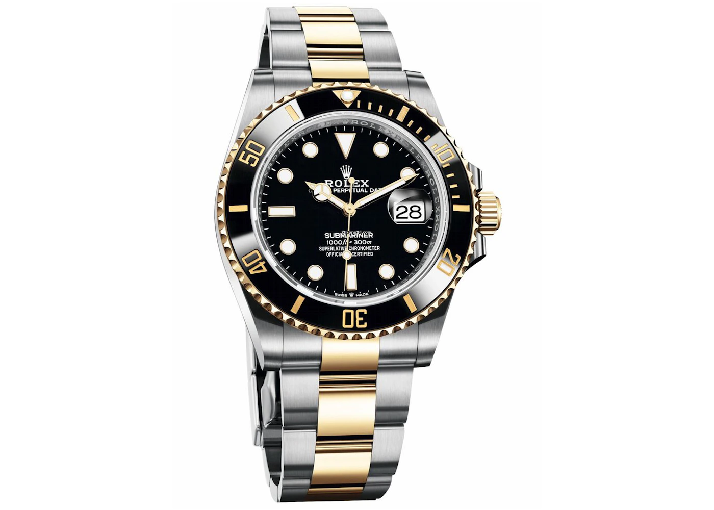 Rolex Submariner 126613LN 41mm Yellow gold and Stainless steel Black