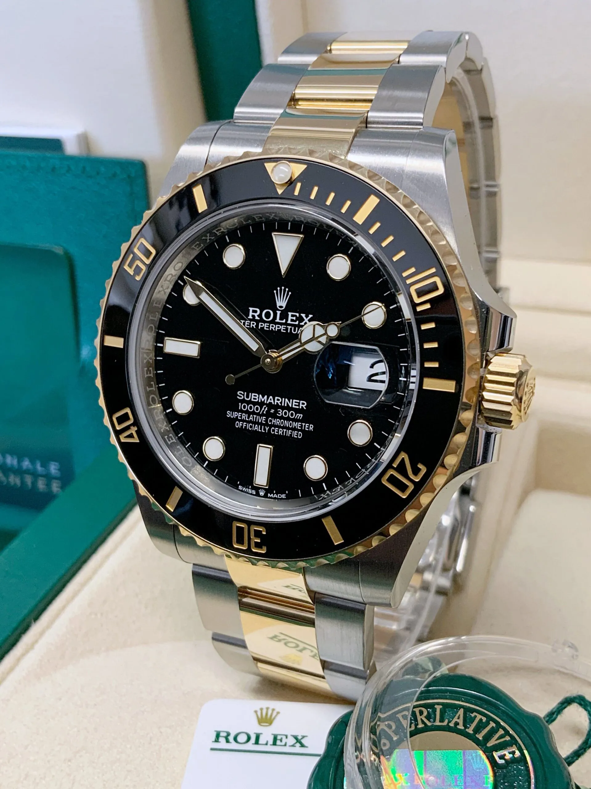 Rolex Submariner 126613LN 41mm Yellow gold and Stainless steel Black 1