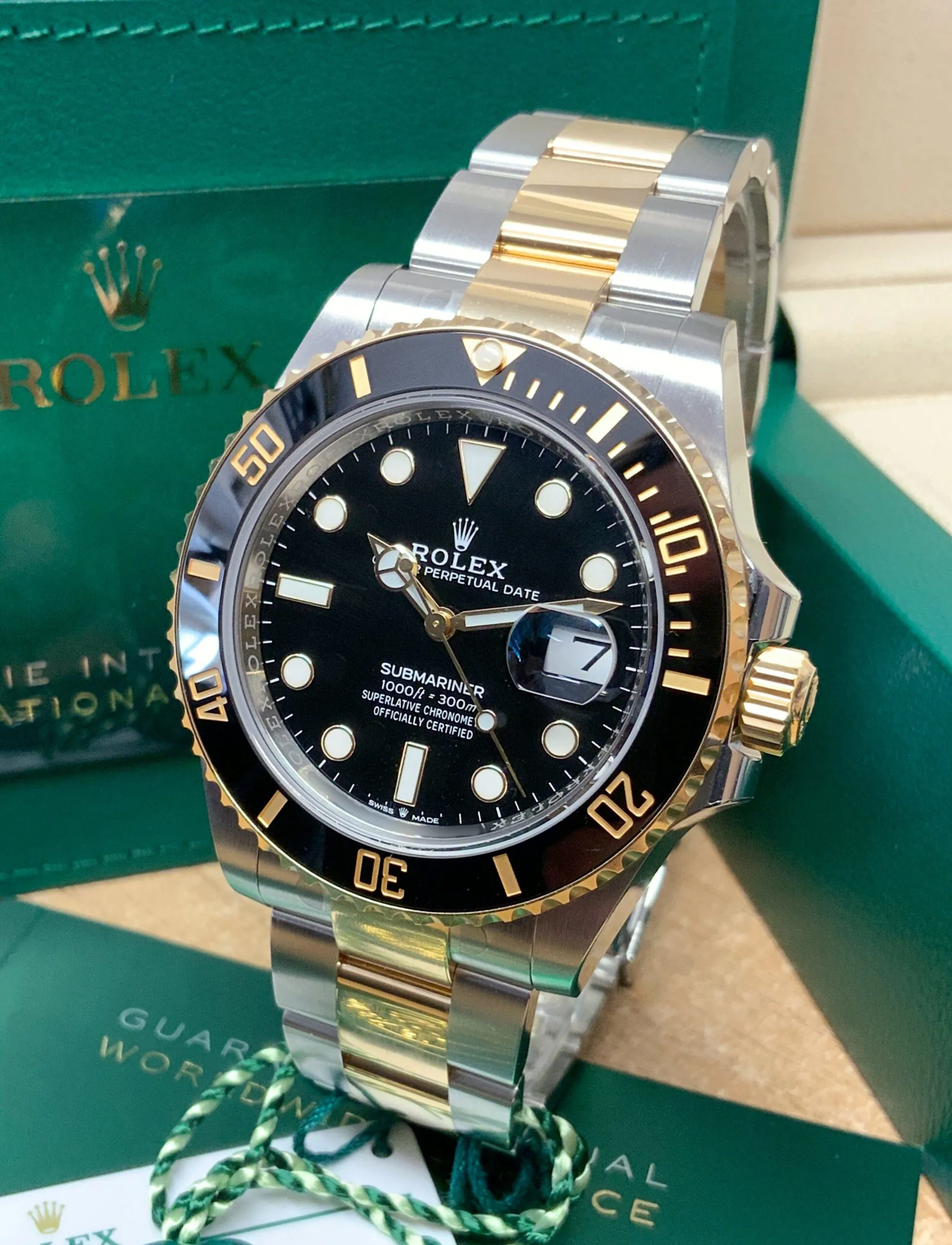 Rolex Submariner 126613LN 41mm Yellow gold and Stainless steel Black 2