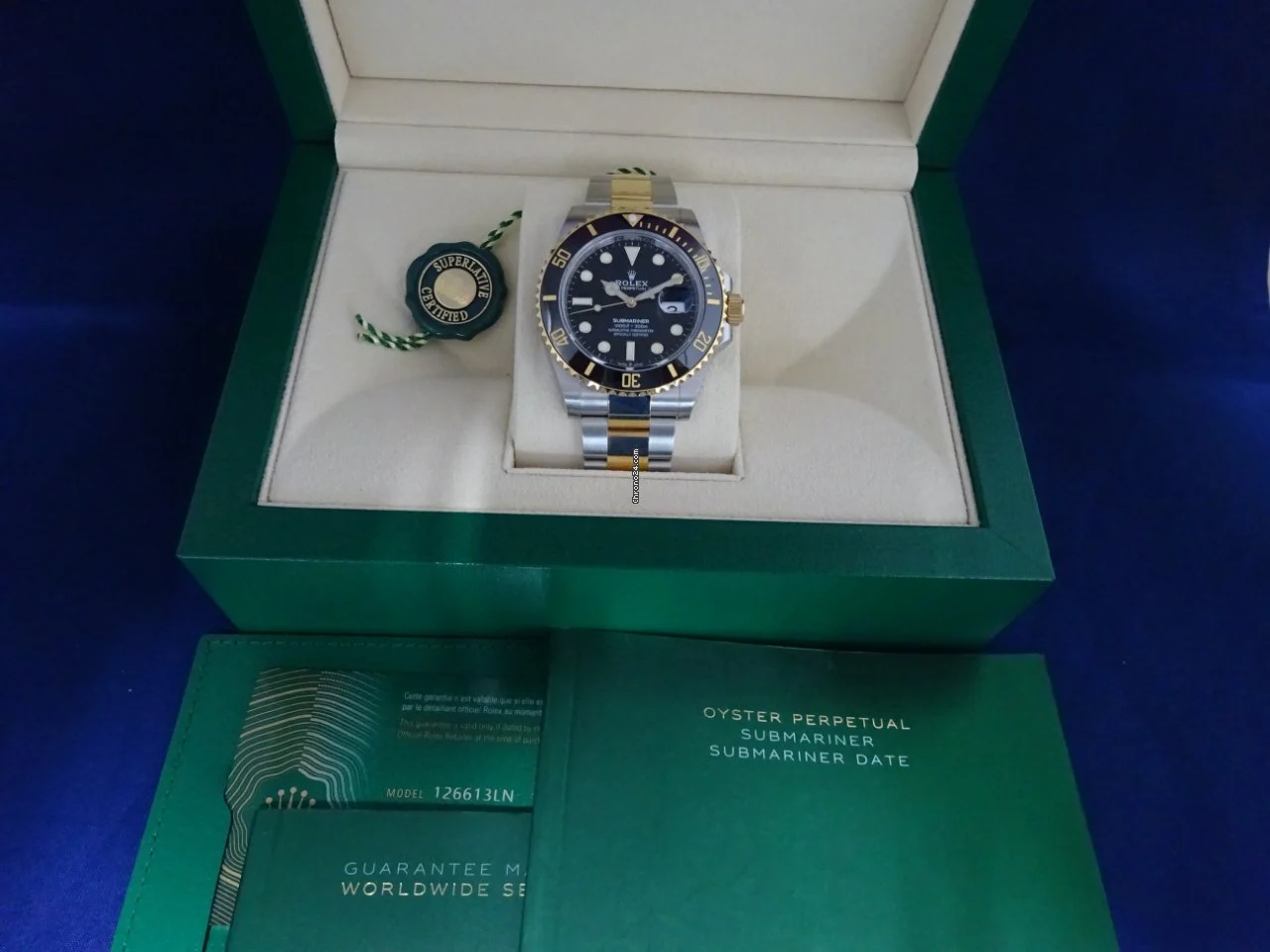 Rolex Submariner 126613LN 41mm Yellow gold and Stainless steel Black 3