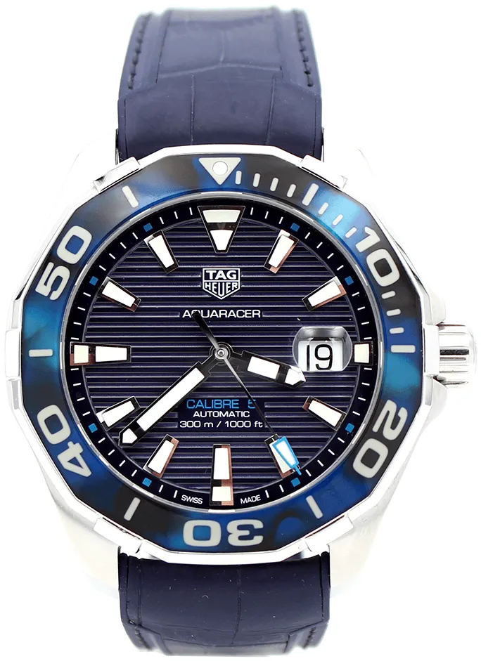 TAG Heuer Aquaracer WAY201P.FT6178 43mm Blue