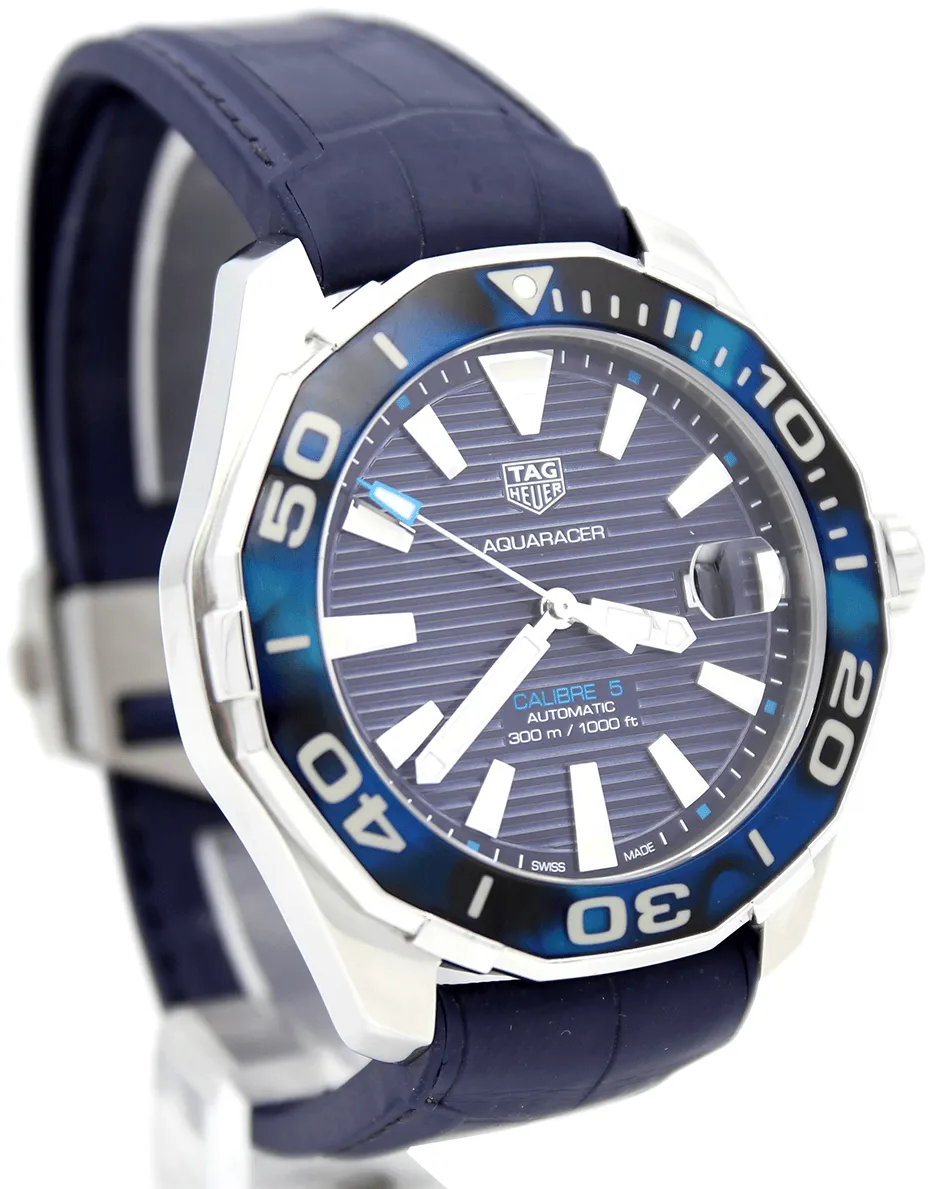 TAG Heuer Aquaracer WAY201P.FT6178 43mm Blue 3