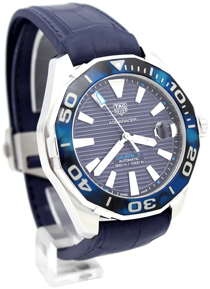 TAG Heuer Aquaracer WAY201P.FT6178 43mm Blue 4