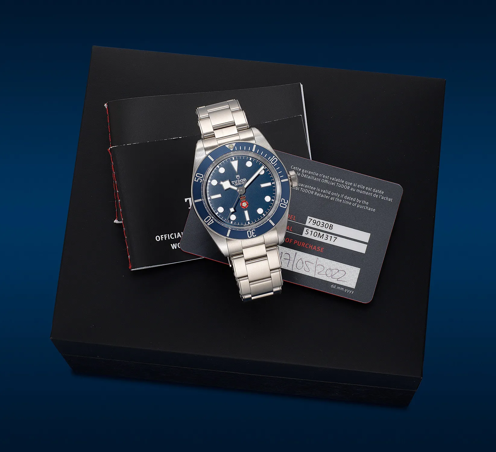 Tudor Black Bay Fifty-Eight 79030B 39mm Stainless steel Blue 1