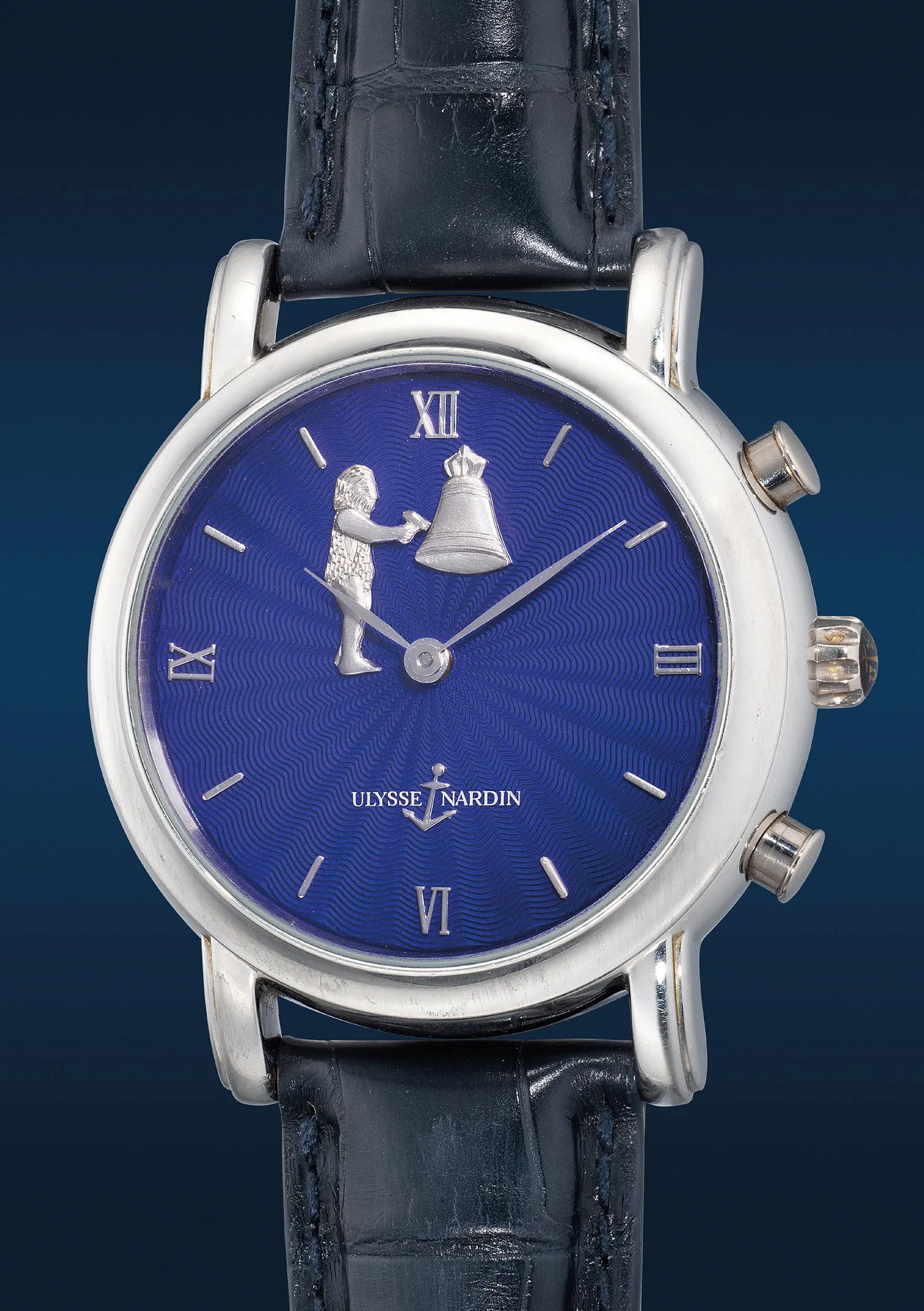 Ulysse Nardin San Marco 759-20 40mm Platinum Blue