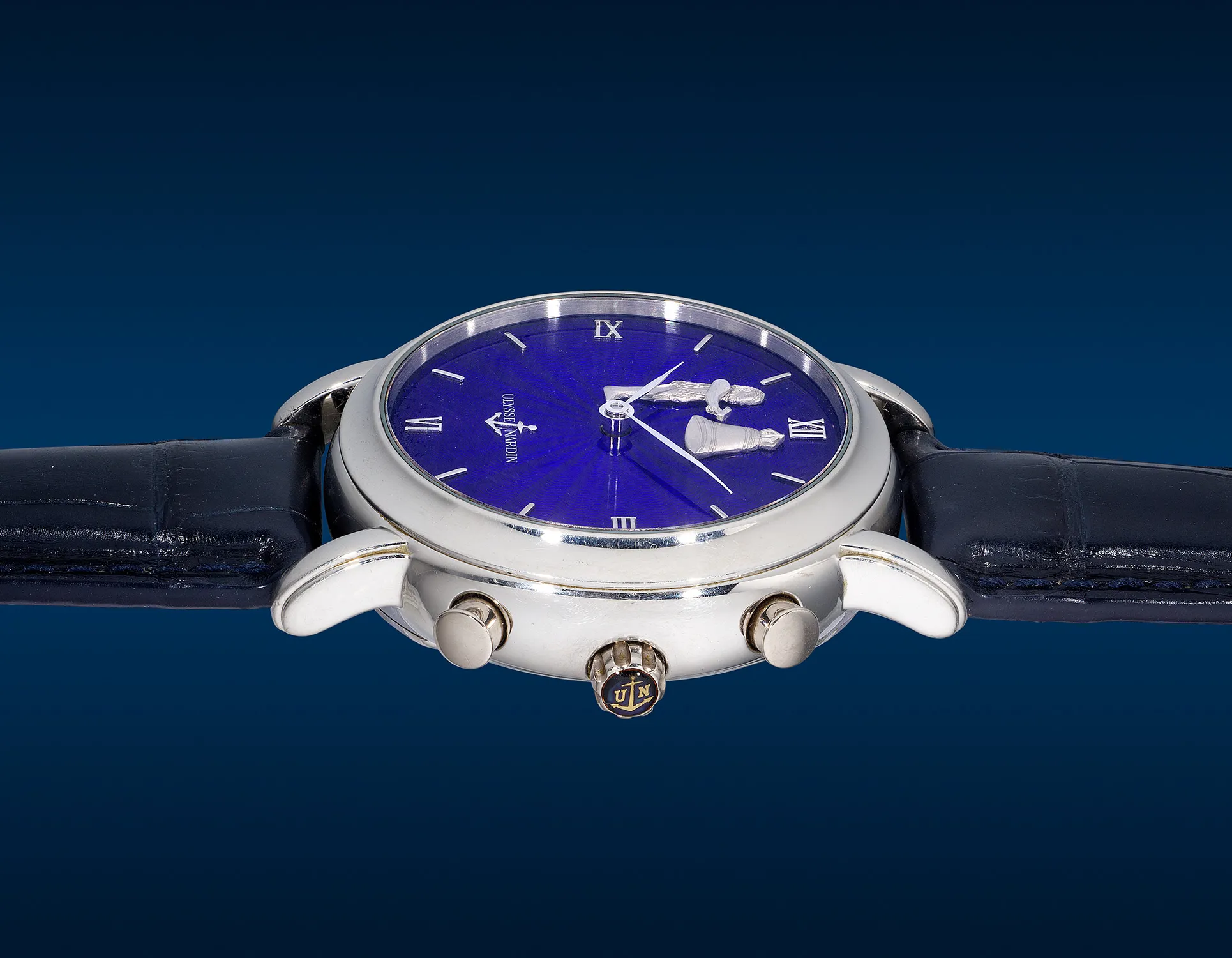 Ulysse Nardin San Marco 759-20 40mm Platinum Blue 3