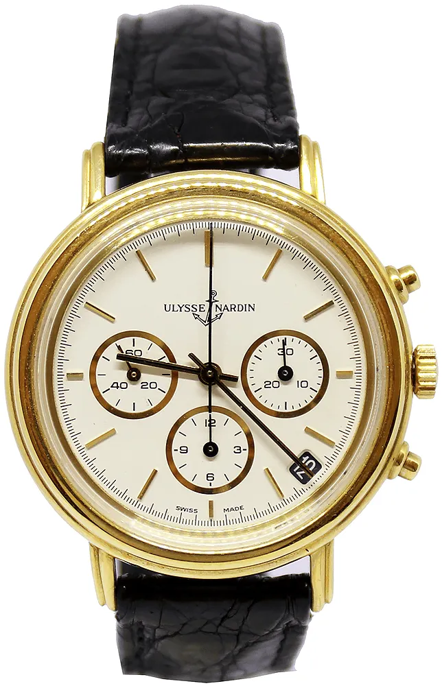 Ulysse Nardin Ulysse Nardin Chronograph 421-22 37mm Ouro Amarelo