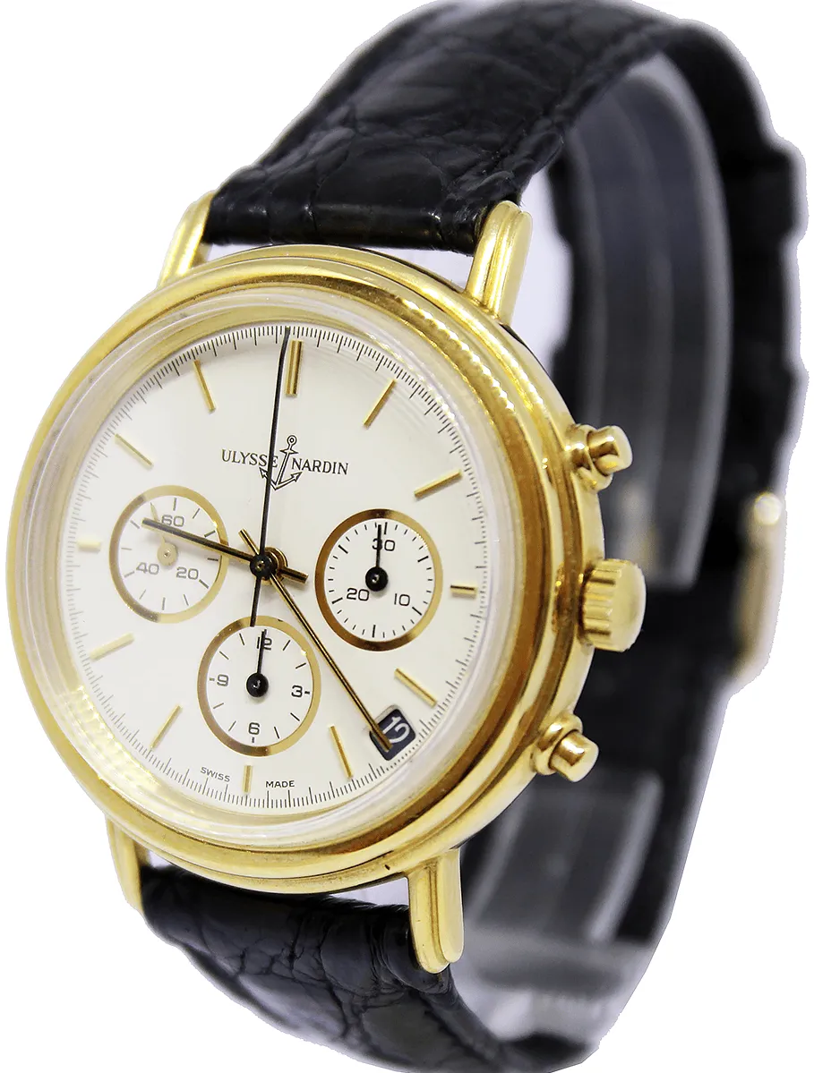 Ulysse Nardin Ulysse Nardin Chronograph 421-22 37mm Ouro Amarelo 2