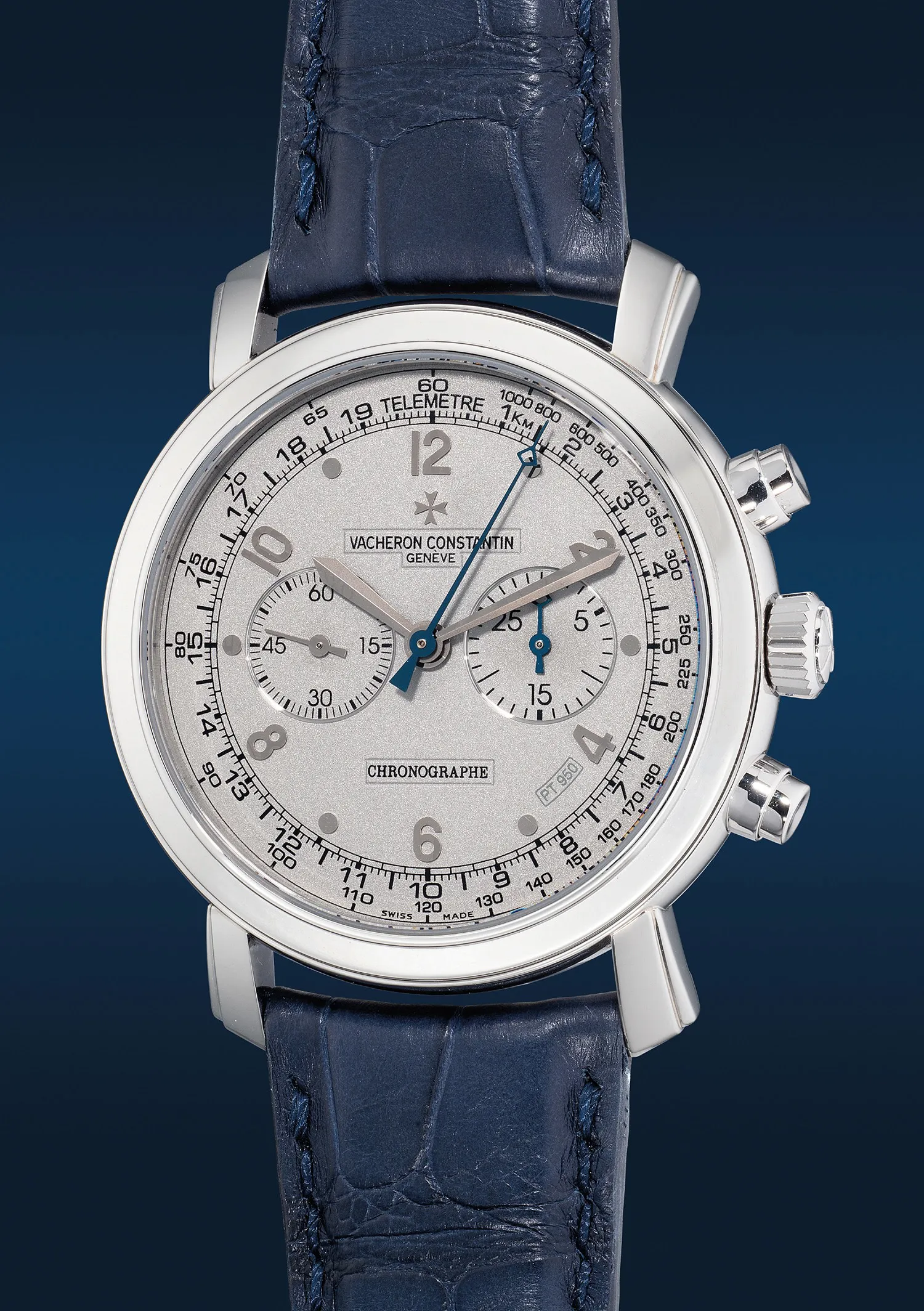 Vacheron Constantin Malte Chronograph Excellence Platine 47120/000P-9216 41.5mm Platinum Silver