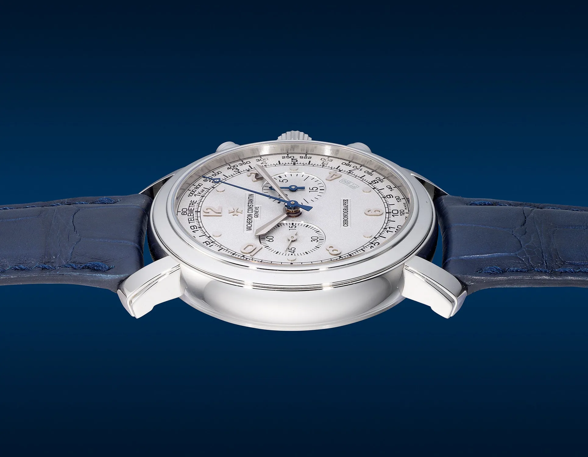 Vacheron Constantin Malte Chronograph Excellence Platine 47120/000P-9216 41.5mm Platinum Silver 4