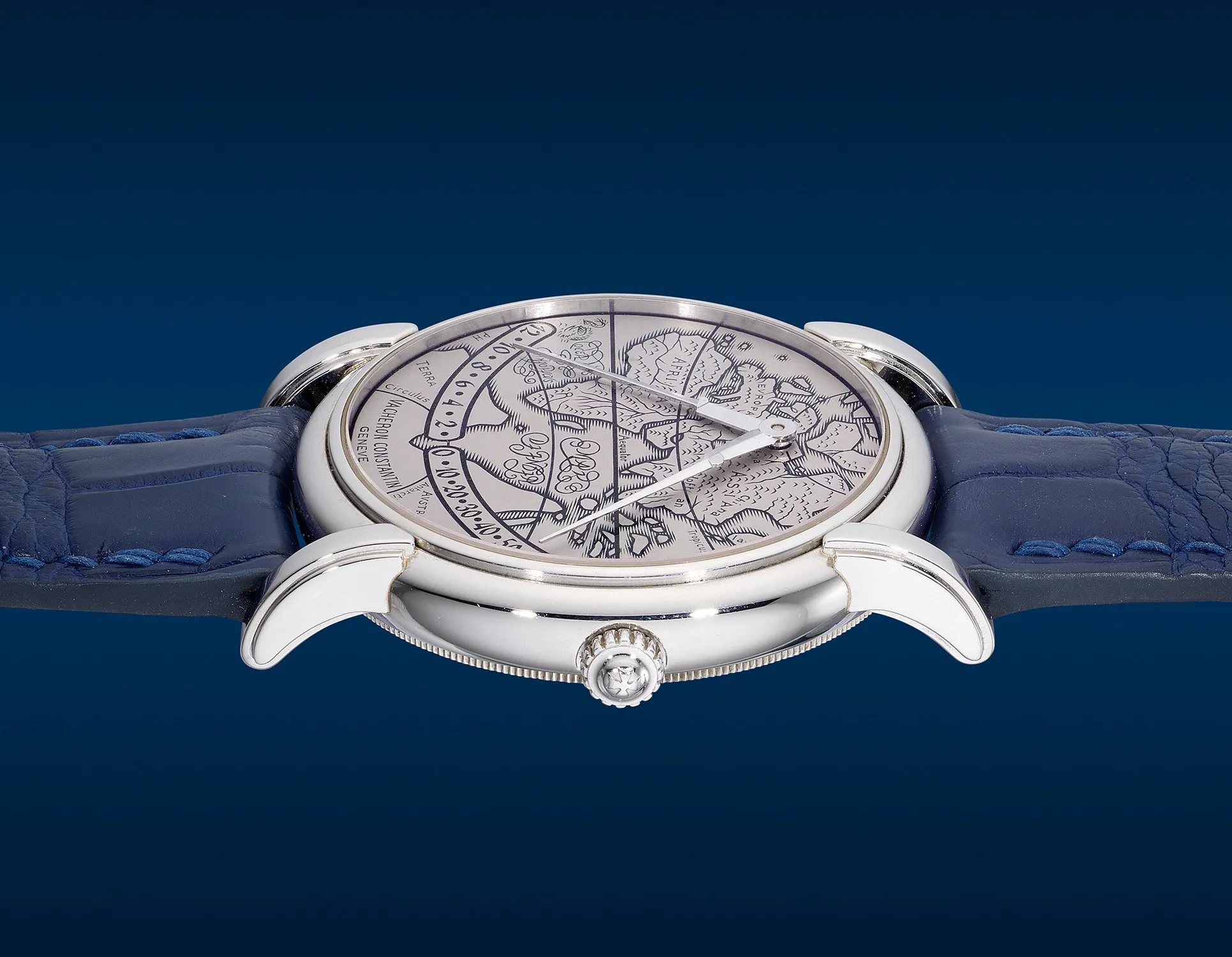 Vacheron Constantin Mercator 43050/000P 36mm Platinum Enamel 3