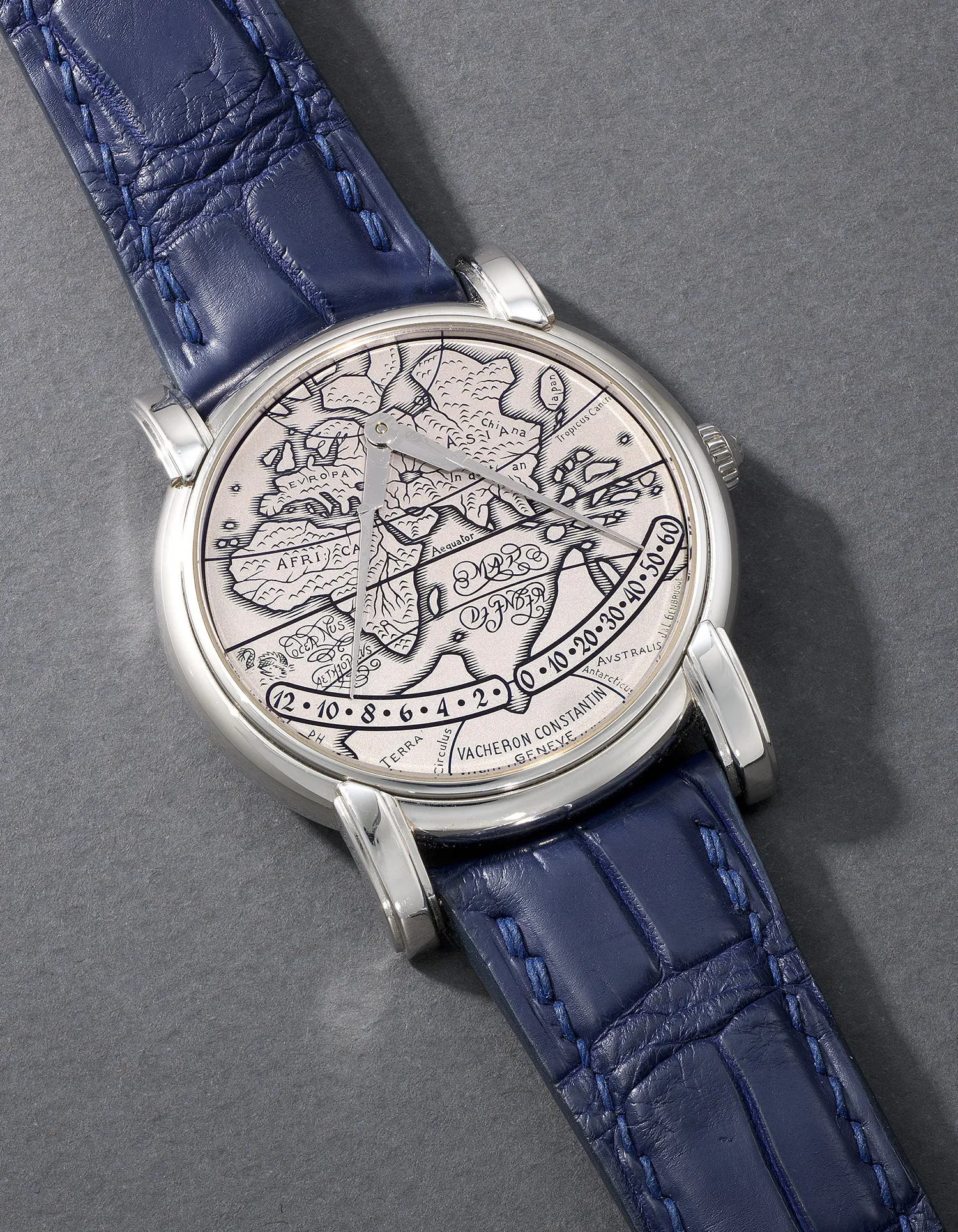 Vacheron Constantin Mercator 43050/000P 36mm Platinum Enamel 5