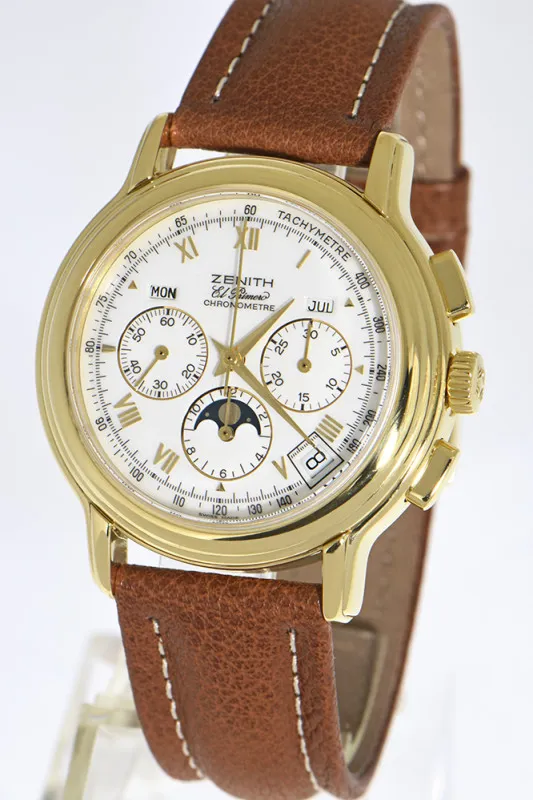 Zenith Chronomaster El Primero 30.0240.410 40mm Yellow gold White